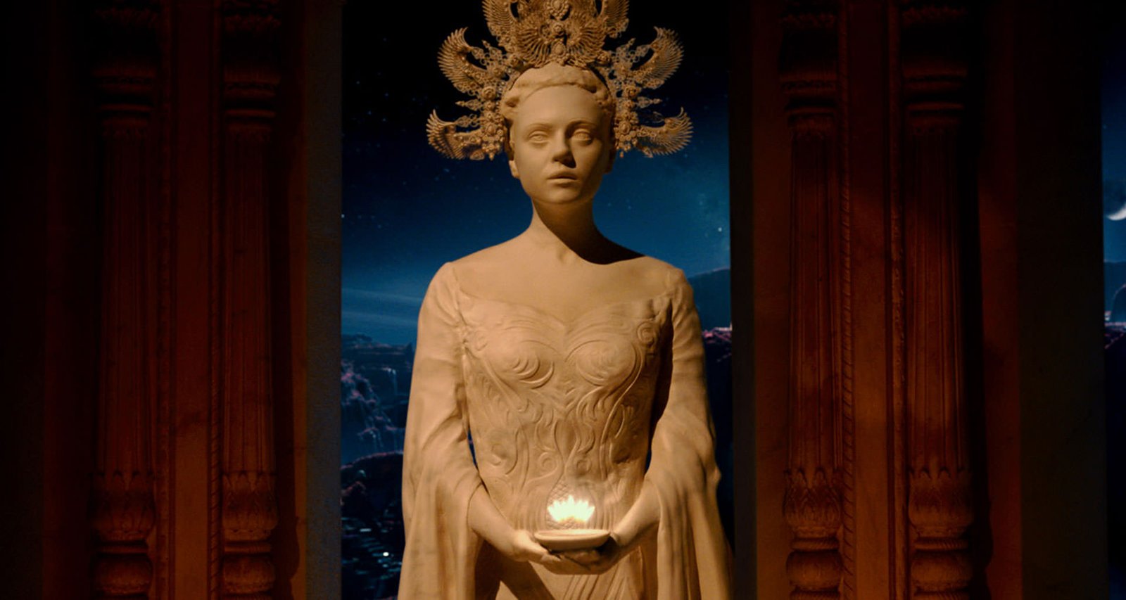 Jupiter Ascending statue