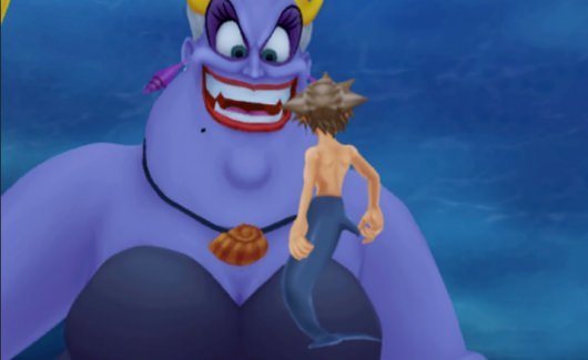 Ursula in Kingdom Hearts
