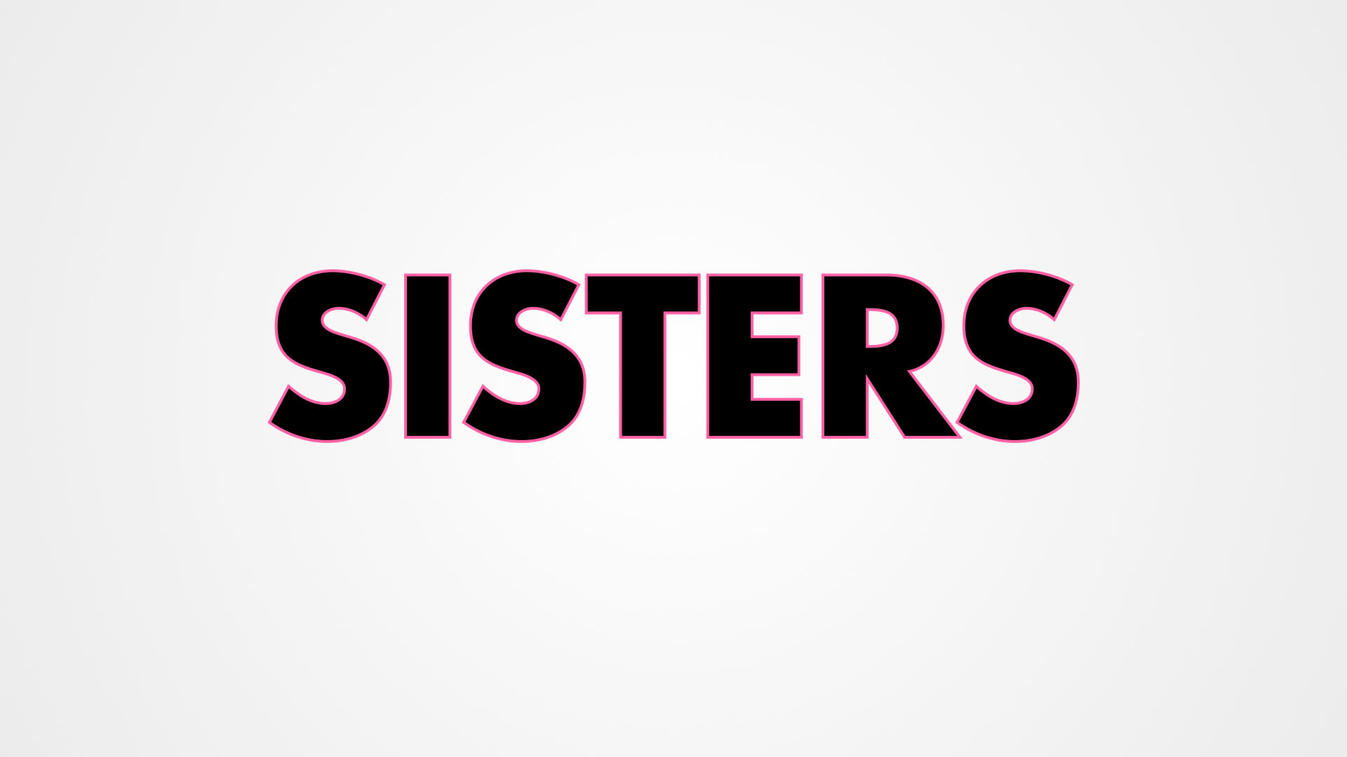 Sisters movie title card