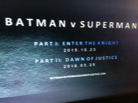 Batman v Superman part I and II