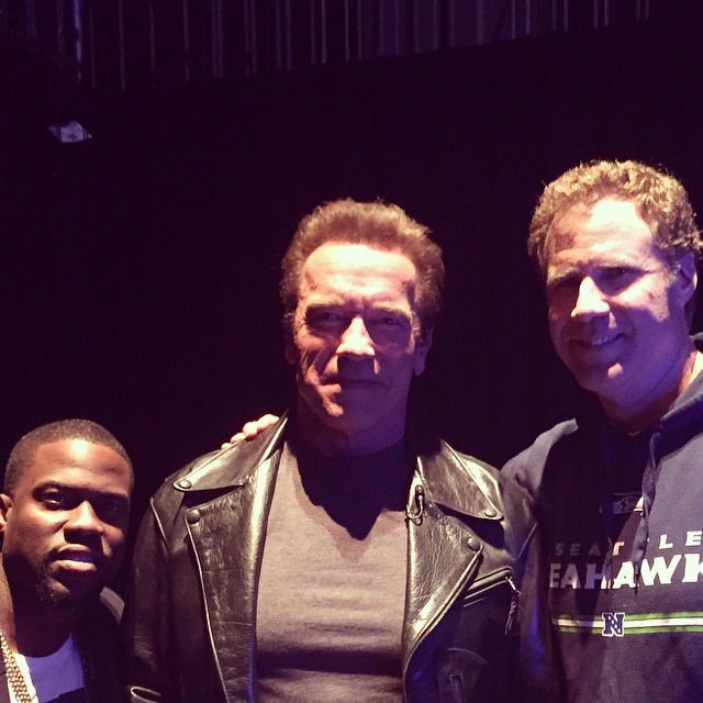 Kevin Hart Arnold Schwarzenegger as Terminator Will 