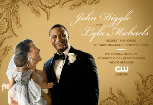 Arrow Diggle Lyla Wedding