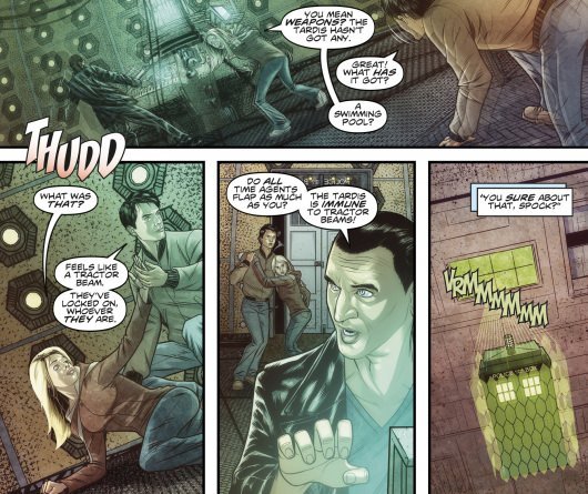 Doctor Who: The Ninth Doctor #1 panel