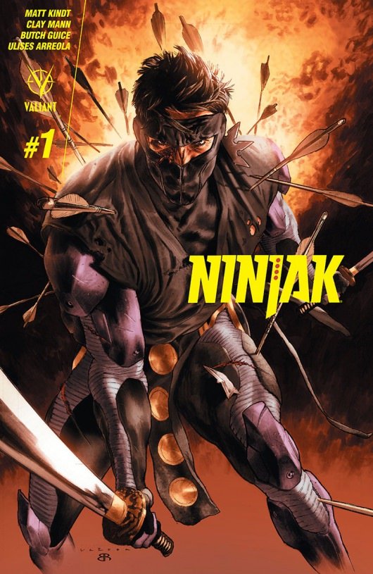 Ninjak 1 Lewis Larosa cover