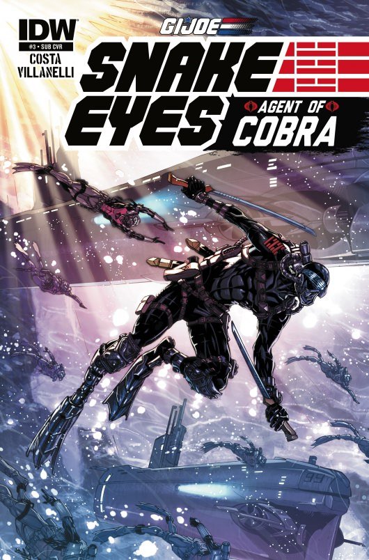 Snake Eyes, Agent of Cobra #3 cover