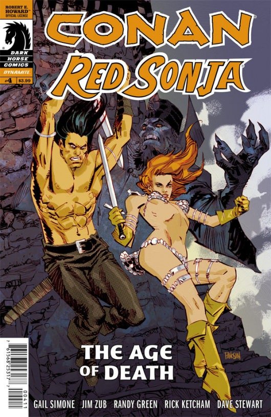 Conan Red Sonja #4 cover