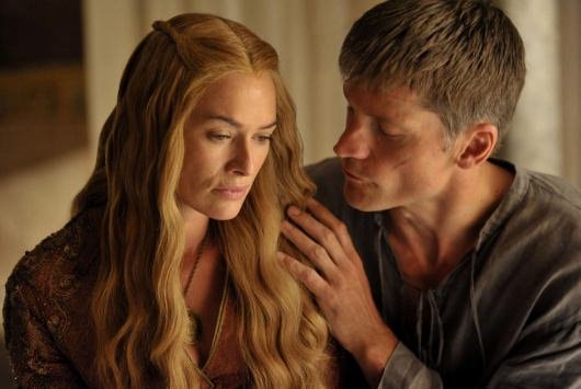 HBO GAME OF THRONES Cersei Lannister and Jaime Lannister