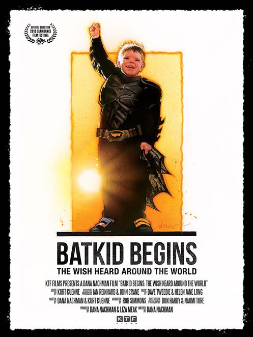 Batkid Begins Poster By Drew Struzan