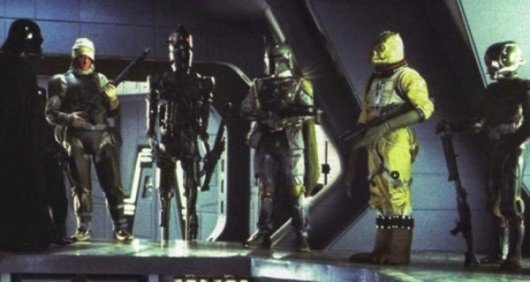 Star Wars Bounty Hunters Scene