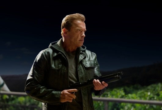 Arnold Schwarzenegger plays the Terminator in TERMINATOR GENISYS from Paramount Pictures and Skydance Productions.