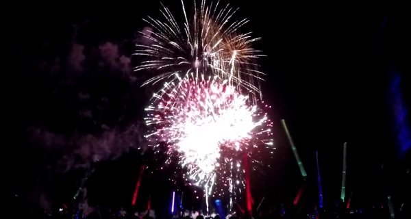 Star Wars Concert Fireworks