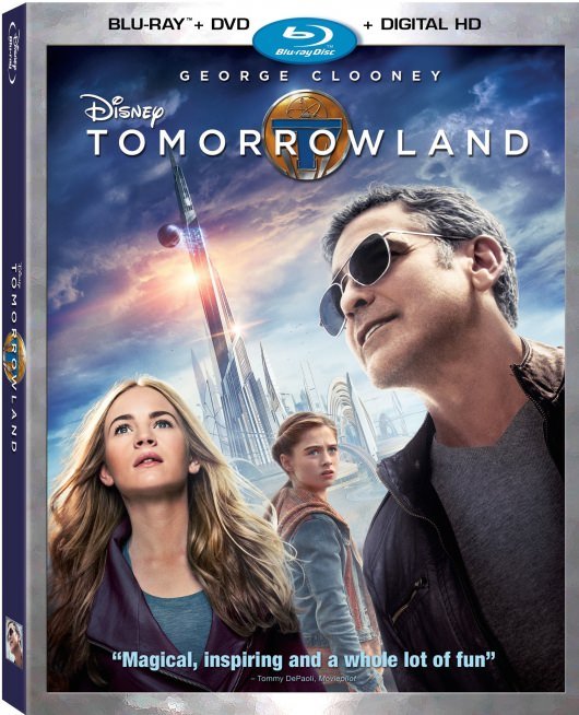 Tomorrowland Blu-ray Cover