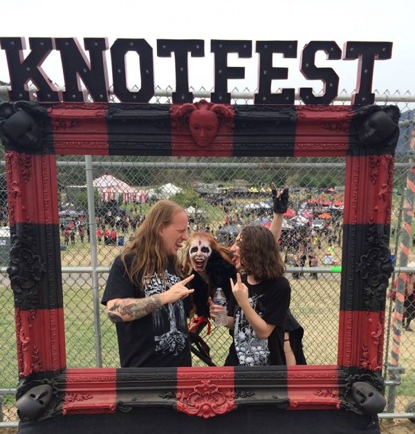 Ides & Jesse Bergen at Knotfest 2015
