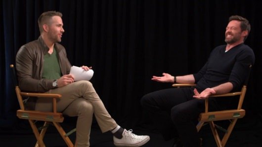 Ryan Reynolds Interviews Hugh Jackman