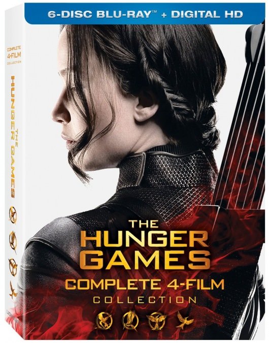 The Hunger Games Complete 4-Film Collection Blu-ray