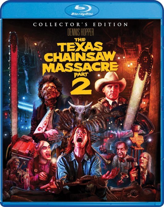 Texas Chainsaw Massacre 2 Blu-Ray Cover Art
