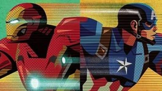 Captain America Civil War poster header