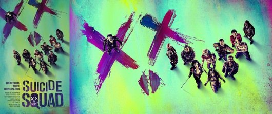 Suicide Squad The Official Movie Novelization cover banner