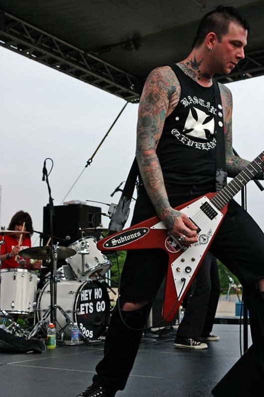 CJ Gunn and Marky Ramone