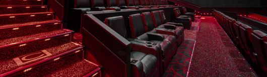 Dolby Cinema AMC Theatre reclining stadium seats