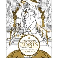 Fantastic Beasts And Where To Find Them Magical Creatures And Places Coloring Book