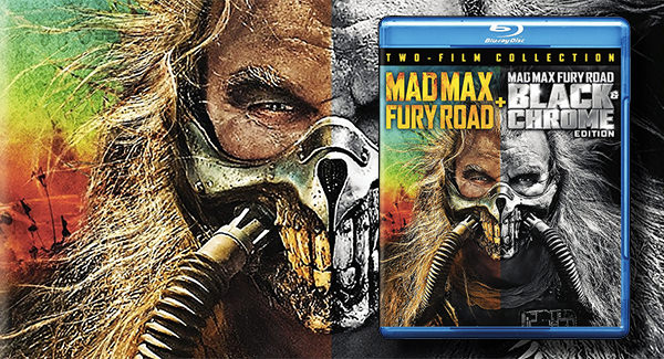 Mad Max Fury Road Black Chrome Blu Ray Banner
