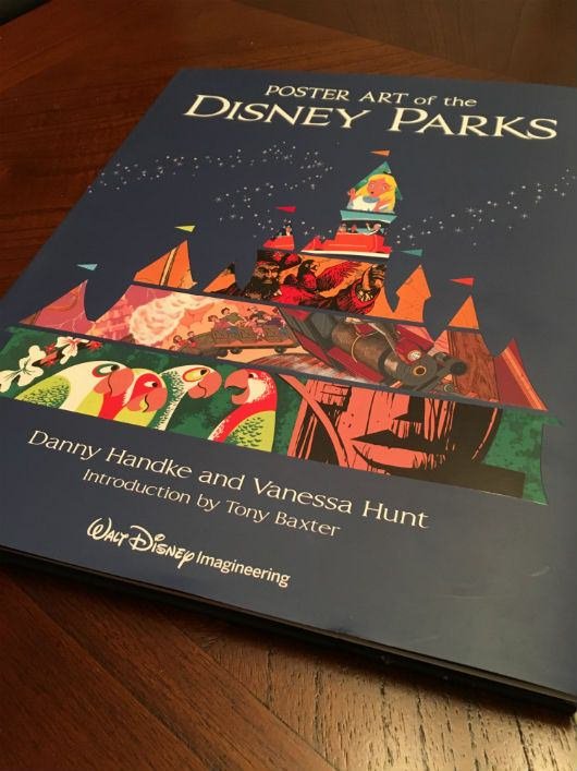 Poster Art Of The Disney Parks Book Cover
