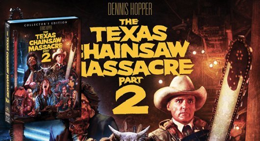 The Texas Chainsaw Massacre 2 Blu-ray banner