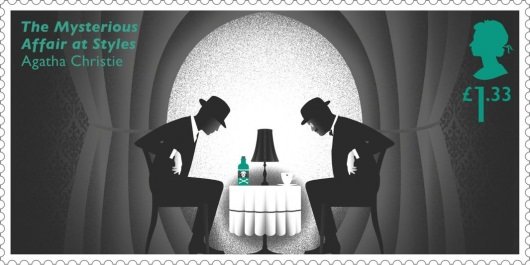 UK Royal Mail Agatha Christie stamp