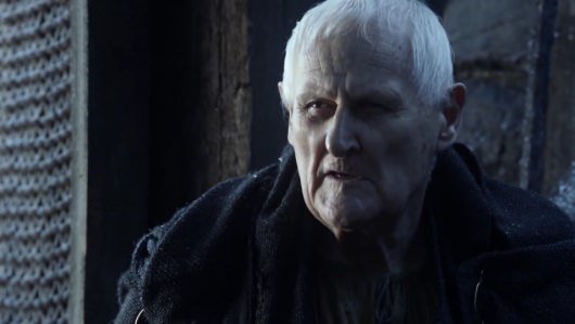 Peter Vaughan as Maester Aemon on Game of Thrones