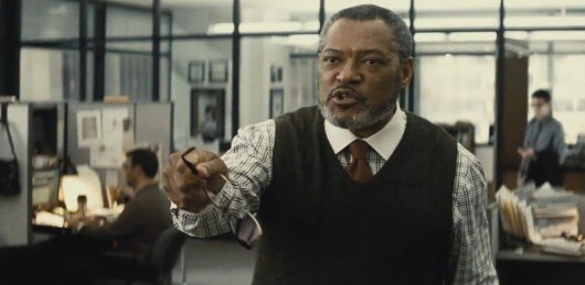 Laurence Fishburne as Perry White in Batman v Superman