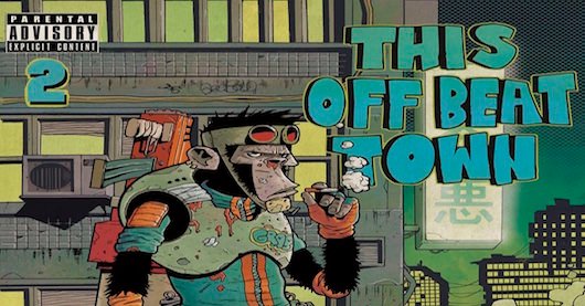 This Off Beat Town Issue 2 Jake Smith Cover
