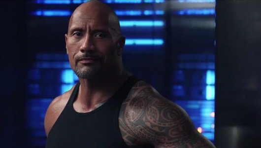 Fast and Furious Dwayne Johnson in The Fate of the Furious