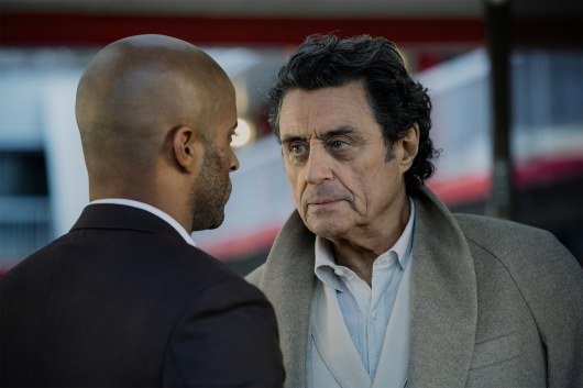 American Gods Shadow and Mr. Wednesday