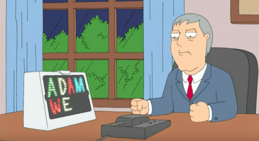 Mayor Adam West Family Guy