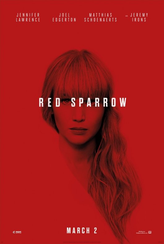 Jennifer Lawrence Red Sparrow poster
