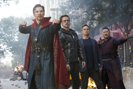 Benedict Cumberbatch as Doctor Stephen Strange In Avengers: Infinity War