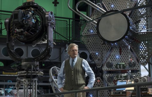 Michael Douglas as Hank Pym in Ant-Man And The Wasp