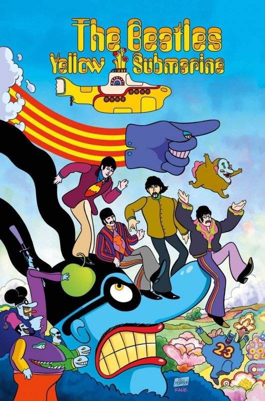 The Beatles Yellow Submarine cover graphic novel