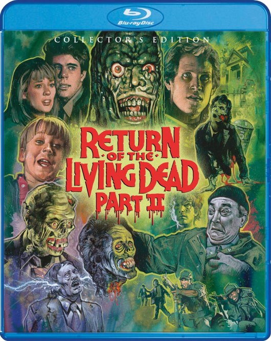 Return of the Living Dead Part II (Collector's Edition) Blu-ray Cover Art