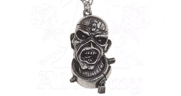 Iron Maiden Piece Of Mind pewter pendant