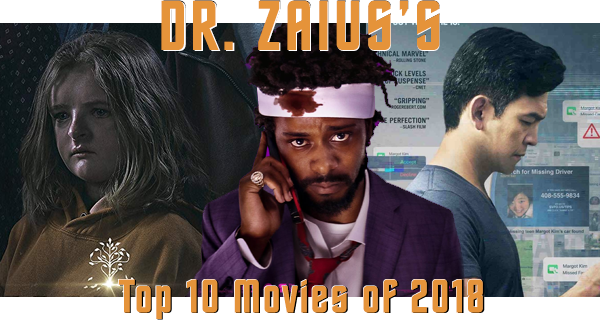 Top 10 Movies of 2018