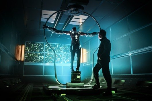 American Gods Mr. Town and Shadow