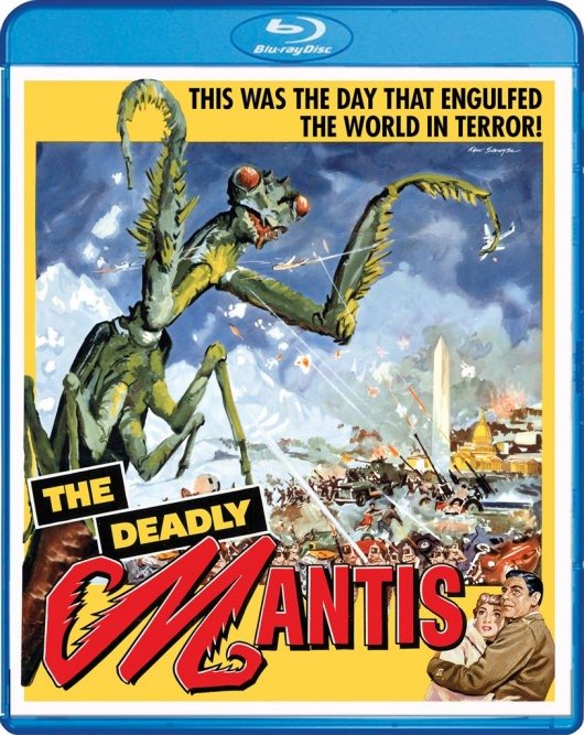 The Deadly Mantis Blu-ray Cover Art