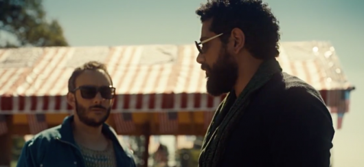 American Gods - Salim and Ifrit in sunglasses