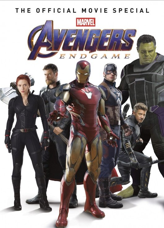 Avengers: Endgame Official Movie Special book cover