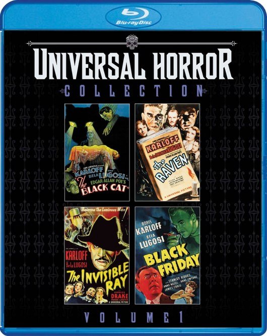 Blu-ray Review: Scream Factory's Universal Horror Collection: Volume One Cover Art