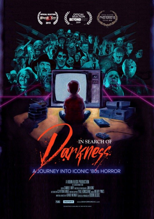 In Search Of Darkness 80s Horror Poster